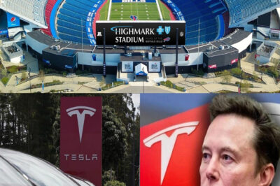 BREAKING : Buffalo Bills Reject Elon Musk’s Tesla Ad at Highmark! Bills Give Elon Musk a Very Good Reason for Rejection…
