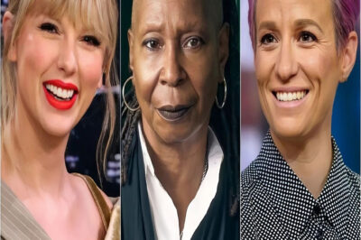 BREAKING NEWS: Taylor Swift, Whoopi Goldberg, and Megan Rapinoe shock the world with plans to flee the US together, all reasons related to billionaire Elon Musk