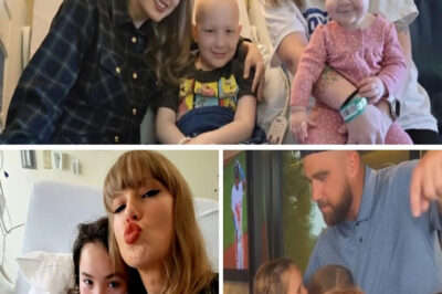 Taylor Swift is no stranger to the Los Angeles Children’s Hospital, where she frequently visits to brighten the days of young patients with thoughtful gifts and cheerful playtime. But on this particular visit, she wasn’t alone. Accompanying her was a tall man with a goatee — someone new to the kids but quickly beloved. What unfolded that day left a lasting impression. The children couldn’t stop talking to their parents afterward, excitedly sharing, “Ms. Taylor’s boyfriend is a wonderful man!”.