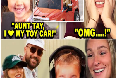 Taylor Swift’s BIG Surprise Gift for Baby Wyatt Kelce That Left Everyone in Stitches! Taylor Swift’s relationship with the Kelce kids, especially little Wyatt Kelce, has quickly become one of the most heartwarming and entertaining things to witness. It’s like the ultimate crossover event no one saw coming, but everyone is absolutely obsessed with. From the moment Wyatt and her sisters met Taylor Read more at the comment 👇👇👇