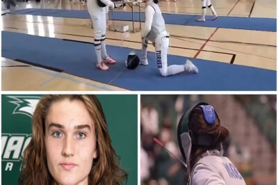 NEWS: Female fencer takes a knee and walks out against transgender rival, as she tells ref: ‘I will not fence against a man’