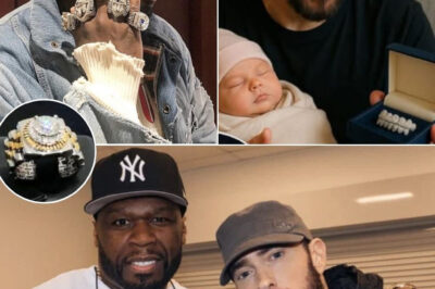 50 Cent Destroys His Iconic Ring to Create a Gift for Eminem’s Son—You Won’t Believe What Happens Next!