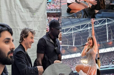 Video Tom Cruise leads huge names at Taylor Swift’s second Wembley show