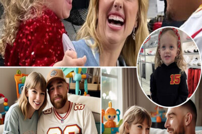 CHAOS IS THE CUTEST EVER! Taylor & Travis Pose With Baby Golden — But Sterling’s Comment Made Travis and Taylor Blush, And Fans Can’t Stop Laughing