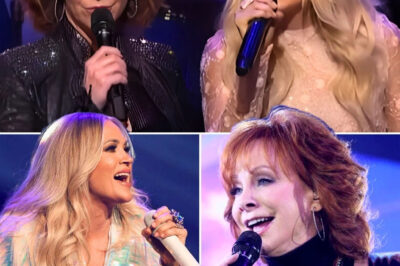 Reba McEntire and Carrie Underwood’s Unforgettable Moment on Stage When Their Voices Collided in a Historic Performance That Had the Crowd Losing It and Left Reba Beaming with Pride
