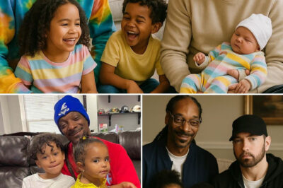 “Grandpa Goals Gone Viral: Snoop Dogg and His Grandsons Drop Bars With Eminem’s Grandson—And It’s HILARIOUS!”