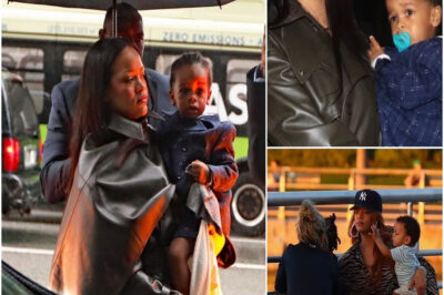 Rihanna and her adorable son attend the Monte Carlo Tennis Championships and steals the show as the cutest fan in the stands as they declare they want to be a great tennis player in the future!