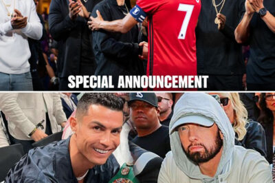 Eminem Stuns Fans by Bringing Football Legend Cristiano Ronaldo to His Tour – And He’s Not Just a Guest, He Joins the Performance! Who Else Will He Shock with His Next Surprise?