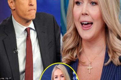 THIS JUST HAPPENED: Jon Stewart TAKES ON Karoline Leavitt—But Her Savage Comeback Left Him HUMILIATED and the Internet in HYSTERICS! In an epic showdown that has the internet buzzing, Jon Stewart tried to take a jab at Karoline Leavitt—but she wasn’t having any of it. Stewart, thinking he was being clever, quickly learned he messed with the wrong woman. With one sharp, quick-witted reply, Karoline flipped the script, turning his joke back on him and leaving him completely humiliated. The tension was palpable as Stewart tried to recover, but Leavitt’s savage clapback left him flustered and the audience roaring with laughter. The aftermath of this explosive exchange has gone viral, and everyone’s talking about how Leavitt turned the tables in the most glorious way possible