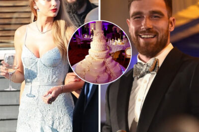 Taylor Swift is obsessing with Travis Kelce’s wedding cake design after his BIG statement, fans can’t wait any longer, they are waiting together for the “special day” that the two mentioned