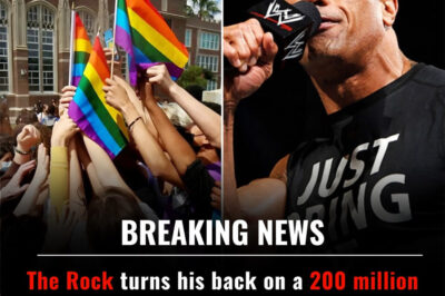 BOMBSHELL: The Rock turns his back on a 200 million contract with Disney and launches a strong message against the “WOKE CULTURE”