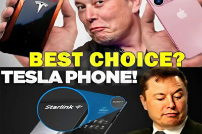 BREAKING: Elon Musk introduces the groundbreaking Tesla Pi Phone 2025, now integrated with Starlink 3.0 for seamless global connectivity.