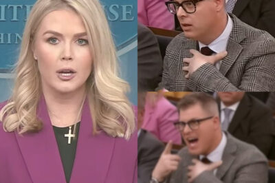 THIS JUST HAPPENED: Shocking Fallout—Reporter FIRED After INSULTING Karoline Leavitt on Live TV! In a dramatic turn of events, a reporter was fired after making a humiliating insult toward Karoline Leavitt during a live interview. What started as a routine exchange quickly turned toxic when the reporter crossed the line with a disrespectful comment aimed directly at Leavitt. The tension was palpable as she fired back with a blistering response that left everyone in the room stunned. The backlash was swift, and within hours, the reporter was out of a job. What was said that sparked such a massive reaction, and how did Karoline handle the situation? The shocking details behind this live TV moment are now going viral, and fans are in awe of Leavitt’s strength. You won’t believe what happened next