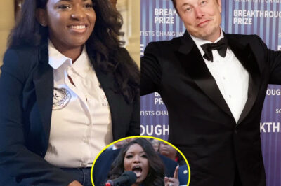 THIS JUST HAPPENED: Elon Musk Becomes a HERO After HUMILIATING Jasmine Crockett – Her SH.0.C.KING Exit from the Stage Leaves Viewers Stunned! Elon Musk became an unexpected hero during a live broadcast when he utterly demolished Jasmine Crockett with a savage takedown that left her speechless. His unrelenting words exposed Crockett’s ignorance, causing her to storm off the stage in humiliation. What exactly did Elon Musk say that forced Crockett to leave the stage? The shoc…