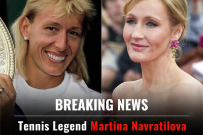 Breaking: Tennis Legend Martina Navratilova Voices Support for Harry Potter Author JK Rowling After Social Media Post