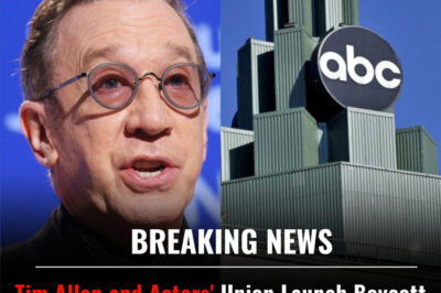 Breaking News: Tim Allen and Actors’ Union Launch Boycott Against ABC: “They’ve Crossed the Line!”