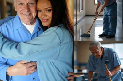 During a visit to her old high school, Rihanna was shocked to discover that her beloved janitor, Mr. Lukas, was still working at the age of 79 to support his family. What Rihanna did next not only changed Mr. Lukas’ life forever, but also left the school and the entire country speechless!
