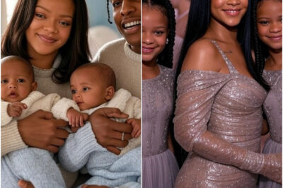 BREAKING: Twelve years ago, Rihanna and her husband rescued two abandoned, cold, and hungry twin girls. Now, more than a decade later, those girls have grown into beautiful, radiant young women — and these 8 words from the little girl brought Rihanna to tears.