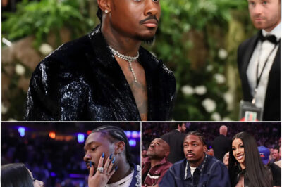 Cardi B with her new boyfriend Stefon Diggs at New York Knicks game, but their actions are what got everyone in the stands excited