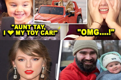 Taylor Swift’s Hilarious Gift for Baby Wyatt Kelce Has Fans Laughing Out Loud! Taylor Swift’s growing bond with the Kelce family—especially the adorable Wyatt Kelce—has turned into one of the sweetest and most unexpected celeb connections out there. Think of it as the crossover we never knew we needed, but now can’t get enough of. From the first moment Wyatt and her sisters met Taylor, the fun hasn’t stopped. And now, Taylor’s latest surprise gift for little Wyatt has everyone in stitches! Read more in the comments!