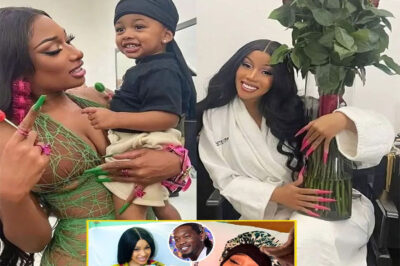 Megan Thee Stallion Breaks Social Media Silence with a Bombshell Message to Cardi B After Her Third Baby with Offset – You Won’t Believe What She Said!** Hold on to your seats! After Cardi B welcomed her third child with estranged husband Offset, Megan Thee Stallion shocked fans by breaking her social media silence with a powerful message. What does she really think about Cardi’s baby news? Her words are leaving fans stunned and wondering if this is the beginning of a new chapter between the rap queens! Find out what Megan just dropped – this is not what you’d expect!