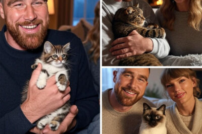 Travis Kelce, a Lifelong Dog Lover, SHOCKS Fans by Welcoming a Cat into His Home with Taylor Swift – Their Whimsical Decision to ‘Liven Up’ Their Mansion and the CAT’S BIZARRE Name Have Left Friends Stunned and Social Media in a Frenzy!