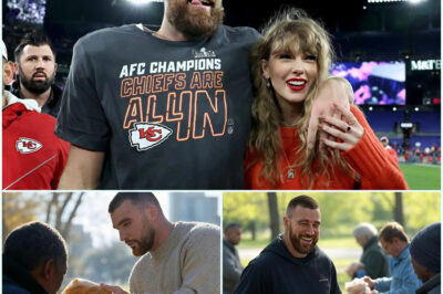 BREAKING NEWS: Travis Kelce of the Kansas City Chiefs has donated his entire $2.8 million bonus and endorsement contract to charities and homelessness support organizations.