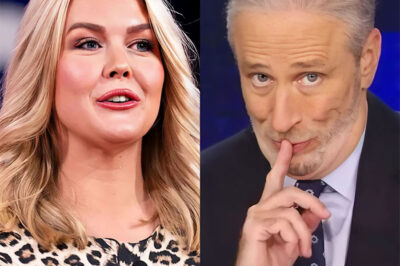 SHOCKING: Jon Stewart just mocked Karoline Leavitt but immediately faced her ruthless comeback—a statement that exploded all over American social media!