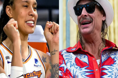 Brittney Griner has gone on a rampage, declaring that she will leave the United States if she does not receive an apology after being brutally attacked by Kid Rock: “If you hate America, then get the out…