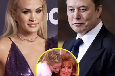 GOOD NEWS: Carrie Underwood teams up with E̶l̶o̶n̶ ̶M̶u̶s̶k̶ to release a series of evidence about the dark actions of The View, likely leading to the permanent ban of America’s worst show.