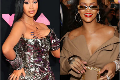Cardi B has thrown 3 words at Rihanna after she was put down by Rihanna during an encounter at a party: ‘She thinks she’s a star?’