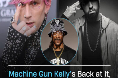 Machine Gun Kelly’s Back at It, Reigniting the Flames of His Old Feud with Eminem.