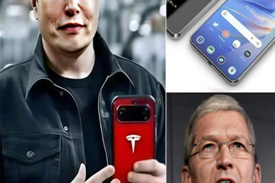 SH0CKING: Elon Musk surprised the entire tech world with the latest announcement of Tesla Pi Phone “Apple is not my competitor now” causing Tim Cook to immediately RESPOND.