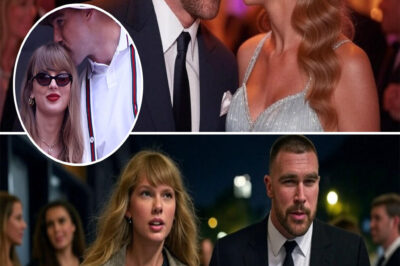 Taylor Swift was seen abruptly leaving the ‘Another Simple Favor’ event at Twin Tales, well before it had even come to an end. What caught everyone’s attention, however, was that her outfit had completely changed from the one she wore upon arrival. In a surprising turn, Travis Kelce was seen chasing after her, his expression filled with confusion. The tense and mysterious turn of events left everyone at the scene in an uncomfortable silence, with questions hanging in the air about what really happened.