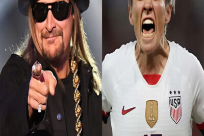 Kid Rock Warns Megan Rapinoe: “If You Hate America, Don’t Represent It” – How Will Megan Rapinoe Respond?
