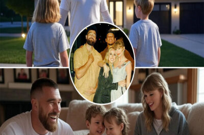 Patrick Mahomes made an unexpected visit to Travis Kelce’s house and brought along his kids, Sterling and Bronze. He asked Travis and Taylor Swift to look after them for a while, trusting them with the task while he and his wife took baby Golden with them. Travis, caught off guard and lacking babysitting experience, was clearly unsure. But Taylor lit up with excitement. To Travis’s shock, Taylor handled everything like a pro — prompting him to ask, “Since when did you learn how to do all this?!”