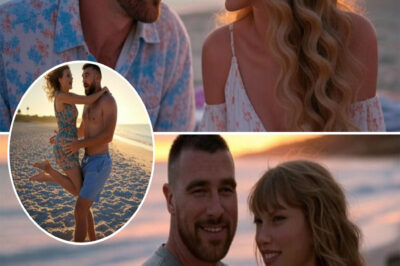 Travis Kelce and Taylor Swift just had their own “pre-honeymoon” at the beach, and let’s just say, it was ‘seashells and sparkles’ all around. In a moment so sweet it could melt the sand beneath their feet, Travis did something that had Taylor jumping up and wrapping him in a hug. Well, it was enough to make everyone wonder if these two are secretly planning something even bigger than a getaway!