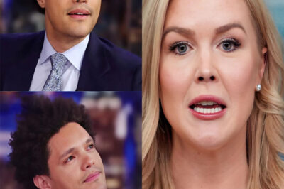 25 MINUTES AGO: THIS JUST HAPPENED!!! Trevor Noah STORMS OFF After Karoline Leavitt EXPOSES His Secrets LIVE ON AIR – The Sh.o.cking Moment You Won’t Believe! In an unforgettable live TV moment, Trevor Noah stormed off the set after Karoline Leavitt dropped a bombshell, exposing his hidden secrets in front of millions.