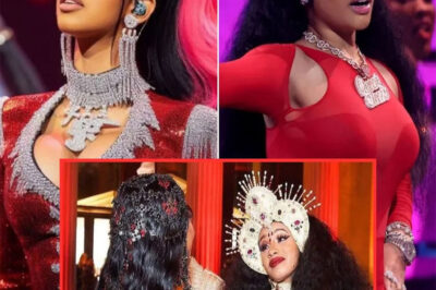 Despite their animosity, Cardi B occasionally “appropriates” Nicki Minaj’s achievements as her own, as seen in this instance