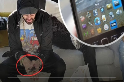 Eminem Remains a Devoted User of His Outdated Blackberry Phone Despite Network Shutdown Nearly Two Years Ago