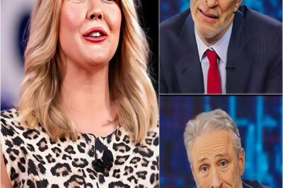 🚨BREAKING: Jon Stewart Takes a Swing at Karoline Leavitt — Her EPIC Response Leaves Him Red-Faced and the Internet BUZZING