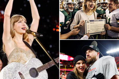 Taylor Swift has made a surprise financial contribution to a high school football team that is facing the risk of disbanding due to lack of funds. She is reportedly doing this for Travis Kelce, the famous football player she is dating.