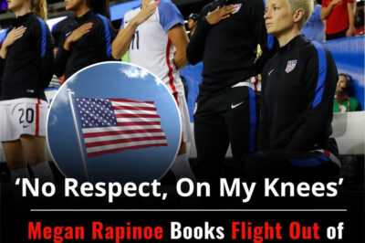 Breaking News! Megan Rapinoe “Turns Her Back” on America? She Booked a Plane Ticket to Leave the Country, Declaring She Will Not Return! The story of Megan Rapinoe leaving the US and declaring she will not return has made the public extremely curious. Could it be that dissatisfaction with the political or social situation in the US caused Megan Rapinoe to make this decision?