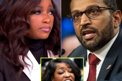“Jasmine Crockett silenced Kash Patel on live TV, but when Kash’s father appeared and stood silently, everything changed: What happened in this heated confrontation? Was it a political showdown or a family argument?”