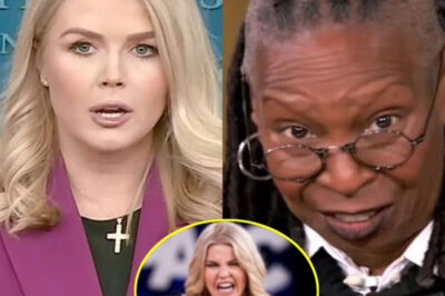 “UNBELIEVABLE! Karoline Leavitt ‘Goes All Out’ On Whoopi Goldberg In Live TV Battle – The ‘Mic-Off’ Moment That Made The Studio ‘Go Crazy’! Leavitt’s Sharp Response Left The View Hosts ‘Speechless’ – Watch This ‘Unbelievable’ Moment!”