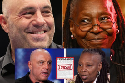 “HOT MEDIA WAR! Joe Rogan ‘Shoots’ Whoopi Goldberg for Attacking Elon Musk – ‘You Can’t Just Lie About It!’ The incident has taken the internet by storm, triggering a lawsuit and a wave of fierce protests. But what is the truth? Let’s explore the details of this shocking incident!”