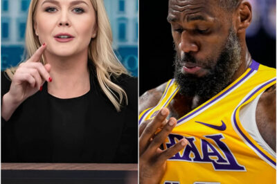 “LeBron James Attacks Karoline Leavitt With ‘KKK Barbie’ Dissent – But She Doesn’t Scream, She Responds With 17 Damaging Words, Turning the Spotlight On LeBron! Internet ‘Freezes’, Journalist ‘Silent’ – What Do Karoline’s Words Reveal About LeBron’s Past?”