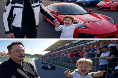 Elon Musk and Son Lil X’s Car Racing Day Turns Into a Billion-Dollar Acquisition