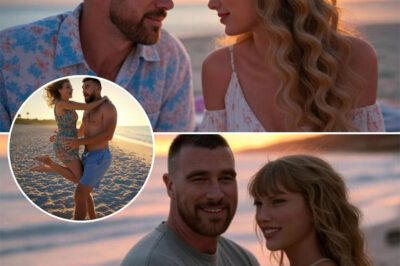 Travis Kelce and Taylor Swift just had their own “pre-honeymoon” at the beach, and let’s just say, it was ‘seashells and sparkles’ all around. In a moment so sweet it could melt the sand beneath their feet, Travis did something that had Taylor jumping up and wrapping him in a hug. Well, it was enough to make everyone wonder if these two are secretly planning something even bigger than a getaway!