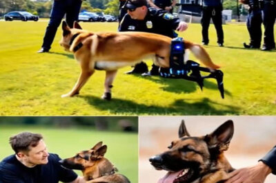 MUSK’S MIRACLE: Elon Musk Funds Life-Changing Tech for Injured Police Dogs—What Happens Next Has the Whole World Cheering!123